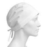 Шапочка медична, біла, на зав’язках, Ridni