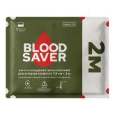 Бинт гемостатический 7,5 см × 2 м для остановки кровотечения, Blood Saver