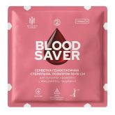 Серветка гемостатична для зупинки кровотечі 10 см х 10 см, Blood Saver