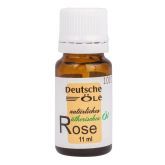 Эфирное масло розы, DEUTSCHE OLE, 11 мл, Красота и Здоровье