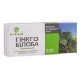 Гинкго билоба с витамином С, 40 таблеток, Элит-фарм