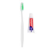 Зубний набір в індивідуальній упаковці ENJEE (зубна щітка + зубна паста, 3 г), Красота та Здоров'я