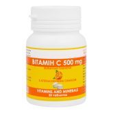 Вітамін С, 500 мг, 30 жувальних таблеток, Green Pharm Cosmetic