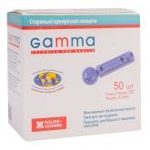 Ланцеты для глюкометра Gamma, 50 шт.