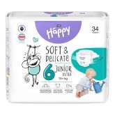 Подгузники детские Happy Bella Baby junior extra (вес 15+ кг, 34 шт.)