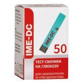 Тест-полоски к глюкометру IME-DC, 50 шт.