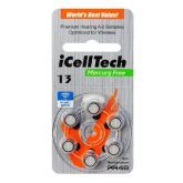 Комплект батареек для слухового аппарата А13 ICellTech