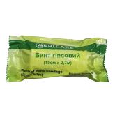 Бинт гіпсовий, 2.7 м х 10 см, Medicare