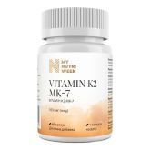 Вітамін К2-менахінон-7, 100 мкг, 60 капсул, My Nutri Week