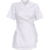 Медична блуза жіноча, біла, розміри 42-48