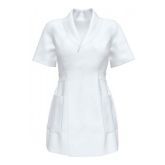 Медицинская женская блуза, белая, размеры 42-48