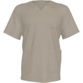 Медицинская блуза мужская, бежевая, размеры 46-48