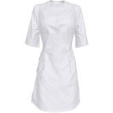 Медицинский халат женский, белый, приталенный крой, размеры 42-48