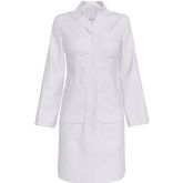 Медичний халат жіночий, білий, розміри 40-62