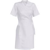 Медичний халат жіночий, білий, розміри 48-52