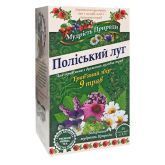 Фиточай – травяной сбор, "Полесский луг", 9 трав, 20 пакетиков, Мудрость Природы