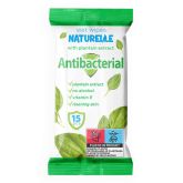 Влажные антибактериальные салфетки, 48 шт., Naturelle