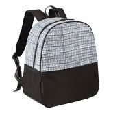 Изотермическая сумка-рюкзак TE-3025, 25 л, черно-белая, Time Eco