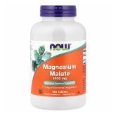 Магний малат, 1000 мг, 180 таблеток, Now Foods