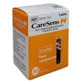 Тест-полоски к глюкометру CareSens N, 50 шт.