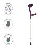 Підлокітна милиця Klassiker з ергономічною рукояткою, фіолетова, Ossenberg