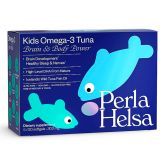 Омега-3 из тунца для детей, с DHA-формулой, 300 мг, 120 капсул, Perla Helsa