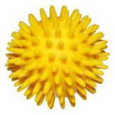 Массажный мячик Ridni Relax, диаметр 8 см, желтый