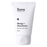 Крем для сухої шкіри обличчя з маслом манго та ши, Sane