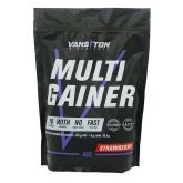 Гейнер "Multi Gainer", 900 г, со вкусом клубники, Vansiton