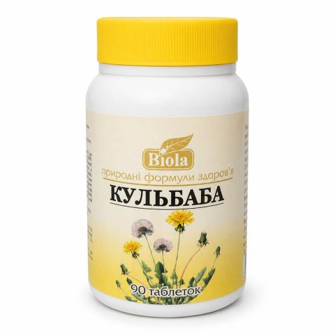 БАД Кульбаба, 90 таблеток, Biola