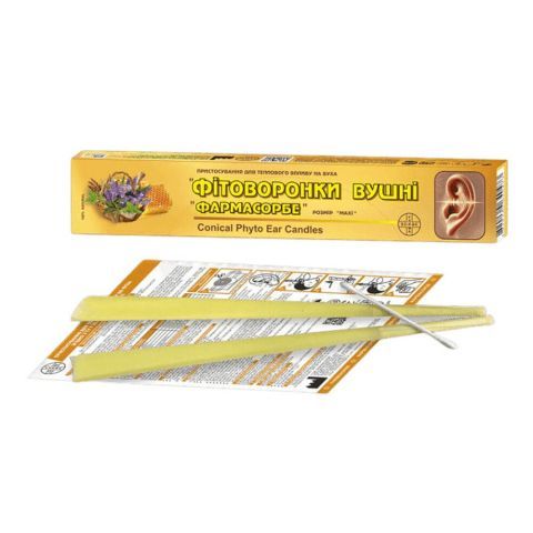 Фитоворонки для ушей, размер MAXI, 2 шт., Farmasorbe