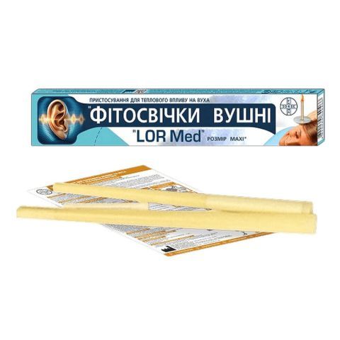 Фитосвечи для ушей, размер MAXI, 2 шт., Farmasorbe