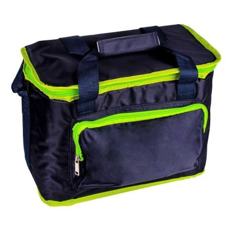 Ізотермічна сумка TE-3015SX, 15 л, чорна/салатова, Time Eco