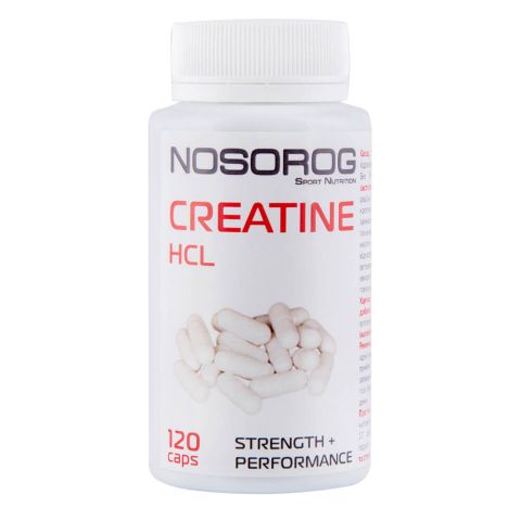 Креатина гидрохлорид, 120 капсул, Nosorog