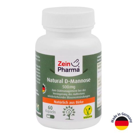 Д-маноза, 500 мг, 60 капсул, ZeinPharma