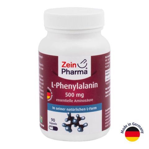 L-фенилаланин, 500 мг, 90 капсул, ZeinPharma