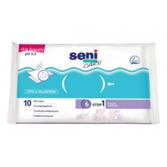 Влажные салфетки Seni Care, 10 шт.