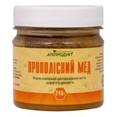 Прополисный мед, 245 г, Апипродукт