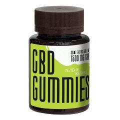 Ведмедики жувальні з CBD (канабідіол), смак яблука, 1500 мг КБД, 30 шт, CBD UA