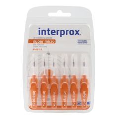 Щетка межзубная 0,9 мм, INTERPROX 4G Super micro, 6 шт.