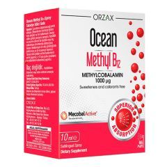 Вітамін B12, Ocean Methyl B12, 1000 мкг, 10 мл, Orzax
