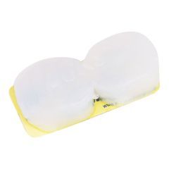 Беруши PILLOW SOFT силиконовые, 1 пара, белые/оранжевые, универсальные профилактические, Красота и Здоровье