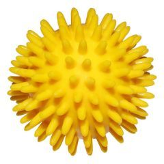 Массажный мячик Ridni Relax, диаметр 8 см, желтый