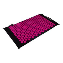 Акупунктурний масажний килимок, рожевий