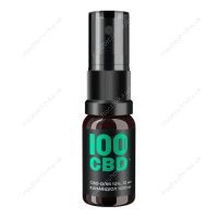 CBD-олія (канабідіол), 15 мг КБД, смак м'яти, 10 мл, 100 PERCENT CBD