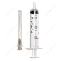 Шприц, 5,0 мл, з голкою 0,7x38 мм, 3-компонентний, JS