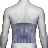 Корсет на попереково-крижовий відділ хребта, жорсткий, Алком 2053