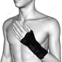 Бандаж на променево-зап'ястковий суглоб із фіксацією пальця, Аурафікс 3608, лівий (унів.)