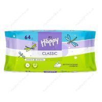 Вологі серветки для дітей Bella Happy Classic, 64 шт.