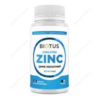 Хелат цинку, 30 мг, 100 капсул, Biotus